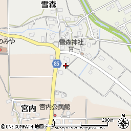 新潟県妙高市雪森479周辺の地図