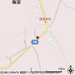 栃木県那須塩原市板室640周辺の地図