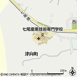 県立七尾産業技術専門校周辺の地図