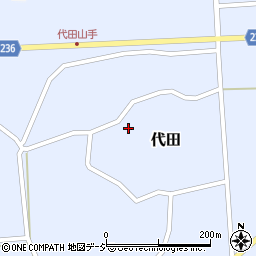 石川県羽咋郡志賀町代田ヲ84周辺の地図