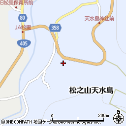 新潟県十日町市松之山天水島642周辺の地図