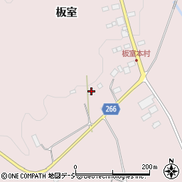 栃木県那須塩原市板室603周辺の地図