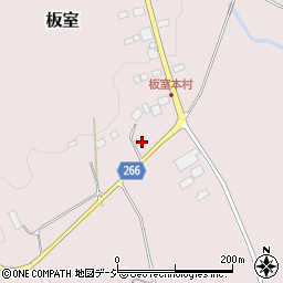 栃木県那須塩原市板室639周辺の地図