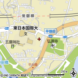 福島県いわき市平鎌田寿金沢22周辺の地図
