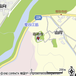 専称寺周辺の地図