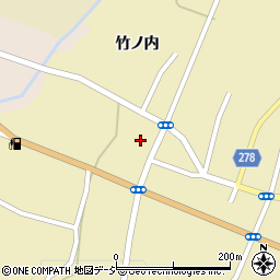 福島県白河市表郷金山竹ノ内112周辺の地図