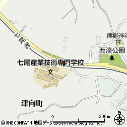 石川県七尾市津向町ト周辺の地図
