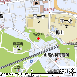 松堂院周辺の地図