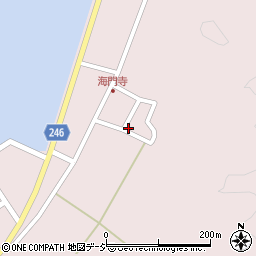 石川県七尾市大田町77周辺の地図