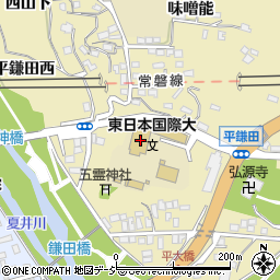 福島県いわき市平鎌田寿金沢72周辺の地図