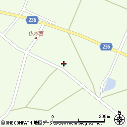 石川県羽咋郡志賀町仏木リ57-甲周辺の地図