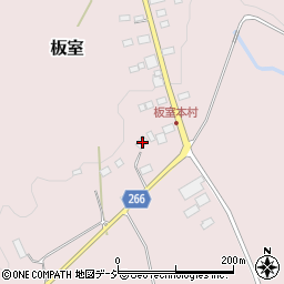 栃木県那須塩原市板室638周辺の地図