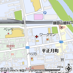 福島県いわき市平祢宜町周辺の地図