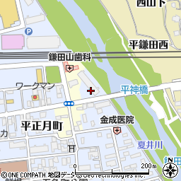 福島県いわき市平上川原周辺の地図