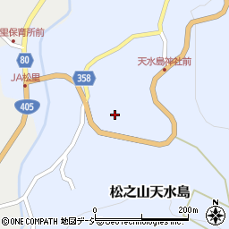新潟県十日町市松之山天水島526周辺の地図