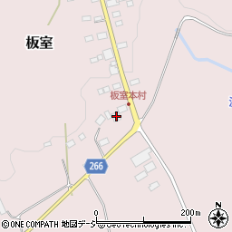 栃木県那須塩原市板室644周辺の地図