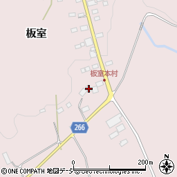 栃木県那須塩原市板室637周辺の地図