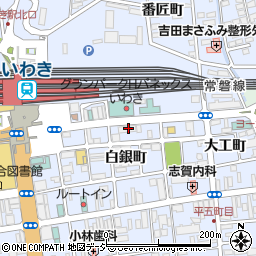 炭火焼きからしや周辺の地図