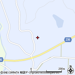 石川県羽咋郡志賀町代田テ周辺の地図