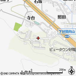 福島県いわき市好間町下好間向山6周辺の地図