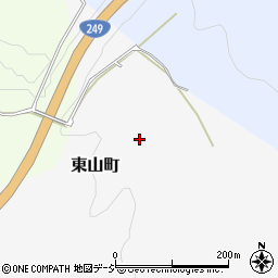 石川県七尾市東山町周辺の地図