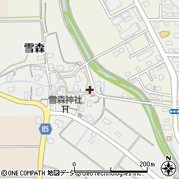 新潟県妙高市雪森469周辺の地図