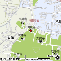 明賢寺周辺の地図