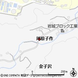 福島県いわき市好間町中好間周辺の地図