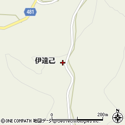 新潟県十日町市伊達己周辺の地図