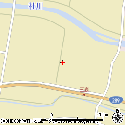 福島県白河市表郷三森柳町周辺の地図