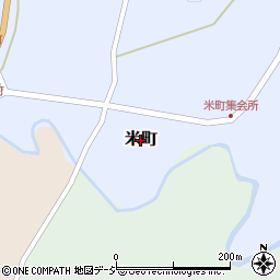 石川県志賀町（羽咋郡）米町周辺の地図