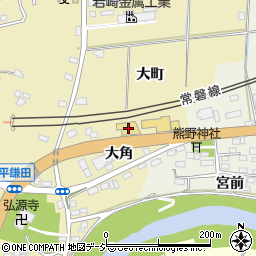 福島マツダ平店周辺の地図