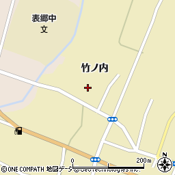 福島県白河市表郷金山竹ノ内14-1周辺の地図