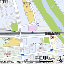 福島県いわき市平（祢宜町）周辺の地図