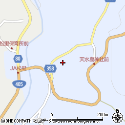 新潟県十日町市松之山天水島457周辺の地図