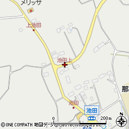 池田上周辺の地図