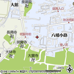 福島県いわき市平大館周辺の地図