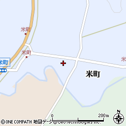 石川県羽咋郡志賀町米町ル周辺の地図