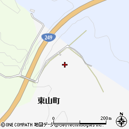 石川県七尾市東山町イ周辺の地図