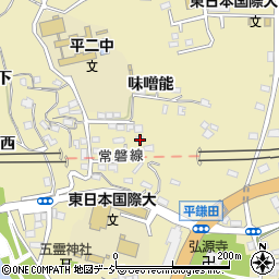 福島県いわき市平鎌田寿金沢周辺の地図