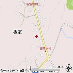 栃木県那須塩原市板室650周辺の地図