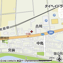 福島県いわき市平塩古川76周辺の地図