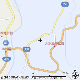 新潟県十日町市松之山天水島422周辺の地図