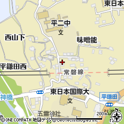 福島県いわき市平鎌田寿金沢78周辺の地図