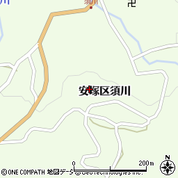 新潟県上越市安塚区須川周辺の地図