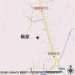 栃木県那須塩原市板室621周辺の地図