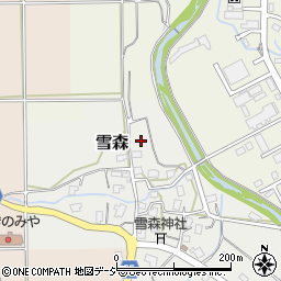 新潟県妙高市雪森22周辺の地図