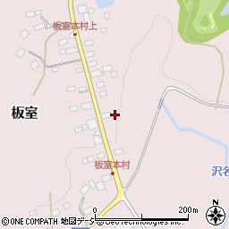栃木県那須塩原市板室707周辺の地図