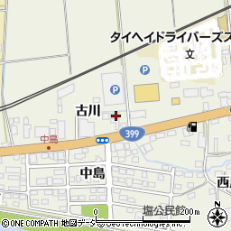 福島県いわき市平塩古川58周辺の地図