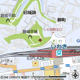 稲荷神社周辺の地図